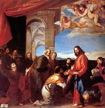 Jusepe De Ribera : The Communion of the Apostles